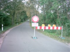 Die neue Straße in Giesenhorst
